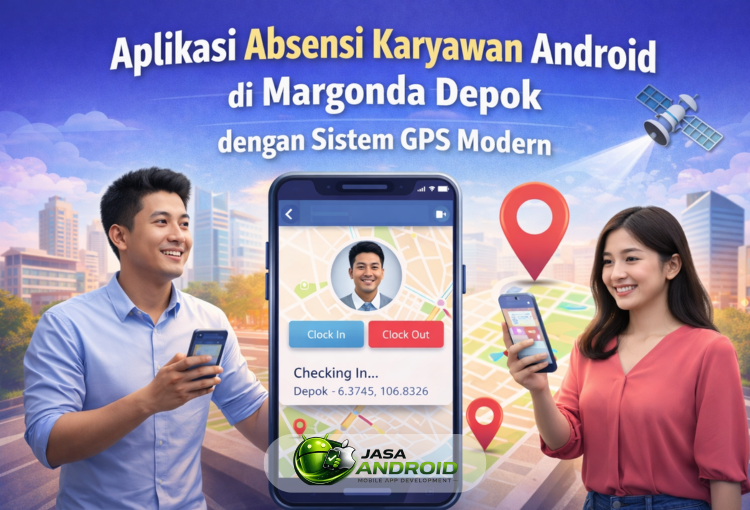 Aplikasi Absensi Karyawan Android di Margonda Depok dengan Sistem GPS